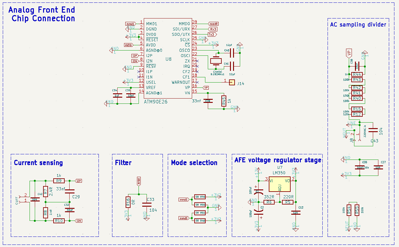 analog-frontend-chip-connection