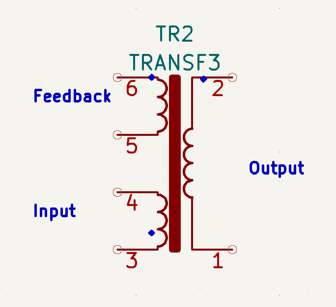 ferrite-core-transformer-windings